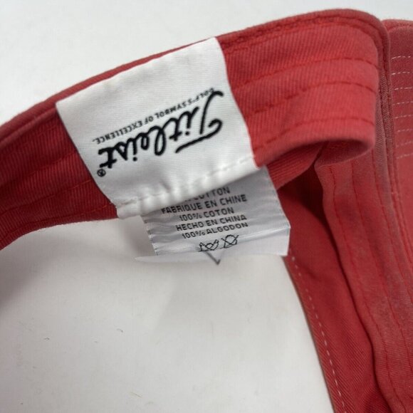 Titleist Pro V1 Red Adjustable Embroidered Golf Visor Cap Hat - Picture 3 of 12